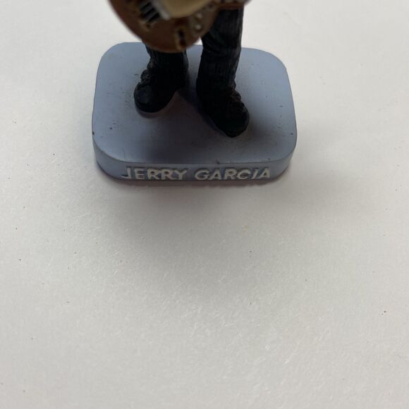 Kiddz At Heart Jerry Garcia Grateful Dead Small Desk / Dashboard Bobblehead 2002 - Picture 12 of 16